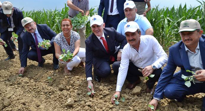 CarrefourSA'dan Yerli Tohum-Taze Mahsul projesi