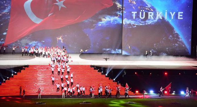 Samsun'da olimpiyat coşkusu