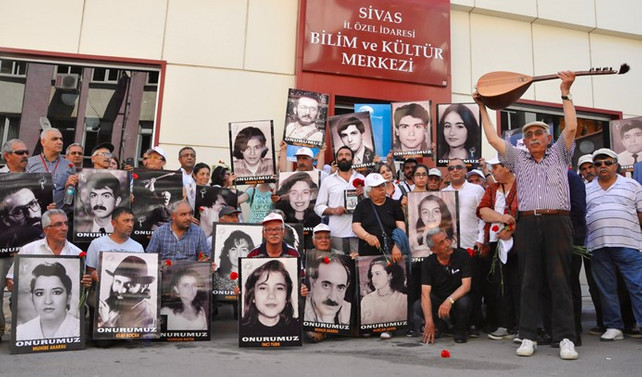 Sivas'ta anma programı düzenlendi