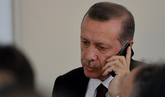Cumhurbaşkanı Erdoğan, Mahmud Abbas ile görüştü