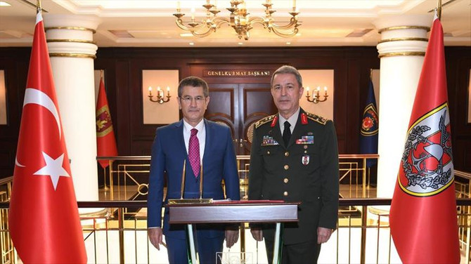 Canikli, Orgeneral Akar'ı ziyaret etti