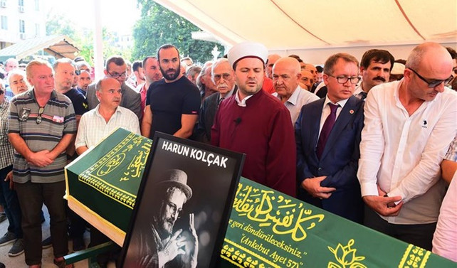 Harun Kolçak son yolculuğuna uğurlandı