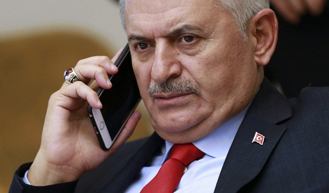 Başbakan Yıldırım'dan taziye telefonu