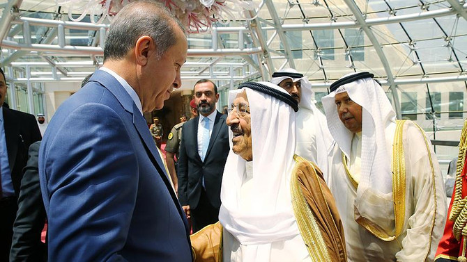 Erdoğan Kuveyt'ten ayrıldı