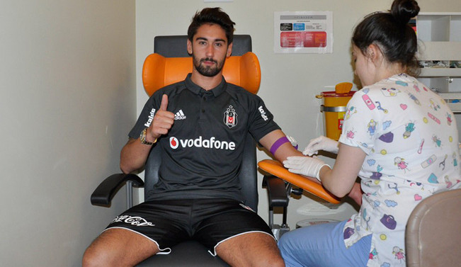 Beşiktaş'ın yeni transferi Orkan Çınar sağlık kontrolünden geçti