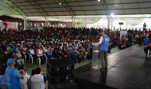 FARC partisini kuruyor