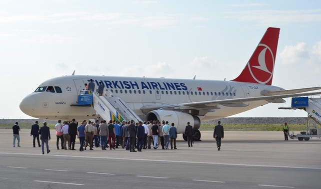 THY uçağı, Cezayir'e mecburi iniş yaptı