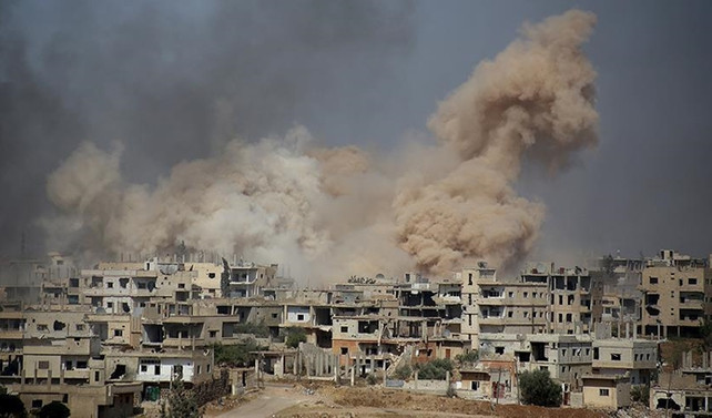 Rakka'da 18 sivil öldü