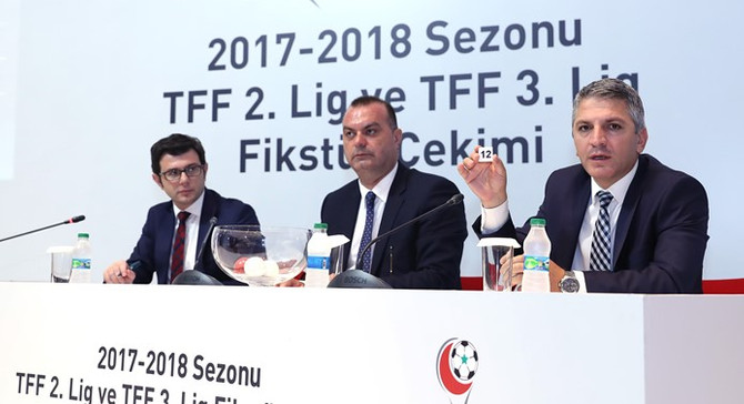 TFF 2. Lig'de fikstür çekildi