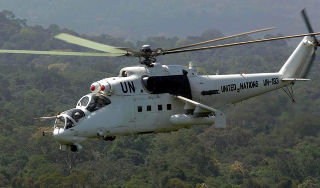 Mali'de BM helikopteri düştü