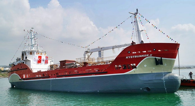 M/T Kystbunker II suya indi