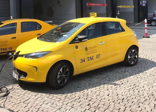 İstanbul'da elektrikli taksi dönemi resmen başladı