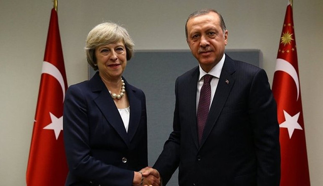 Erdoğan ile May telefonda görüştü