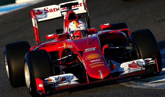 Macaristan'da zafer Vettel'in