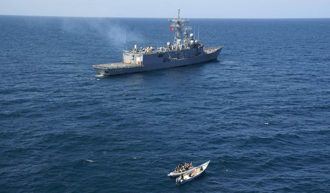 TCG Gökova Fırkateyni Katar'da