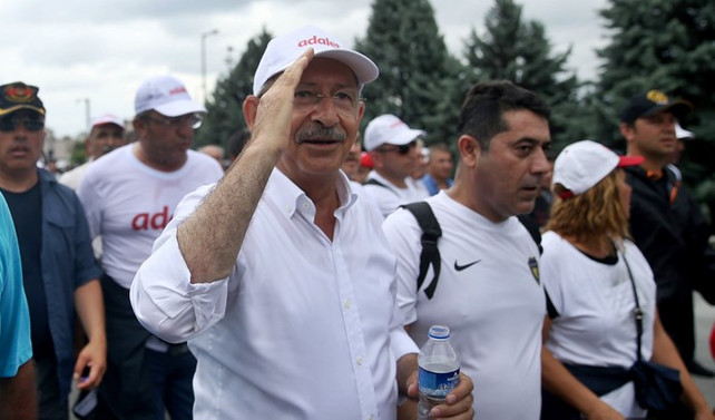 Adalet yürüyüşünün 20. günü sona erdi