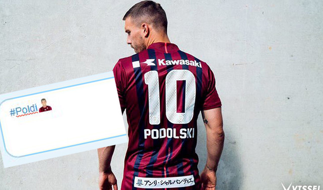 Twitter'dan Podolski için özel emoji