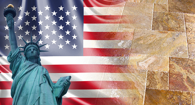 Amerika’daki konut projesi için traverten talep ediliyor