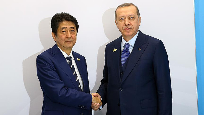 Erdoğan, Japonya Başbakanı Abe ile görüştü