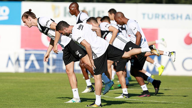 Beşiktaş yeni sezon hazırlıklarını sürdürdü