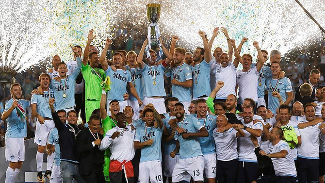 İtalya'da Süper Kupa Lazio'nun