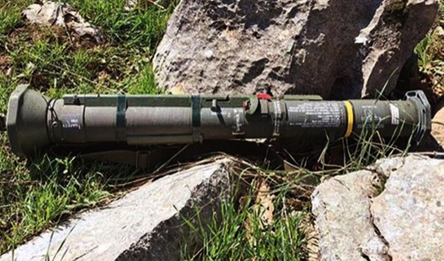 PKK'dan tanksavar füzesi çıktı