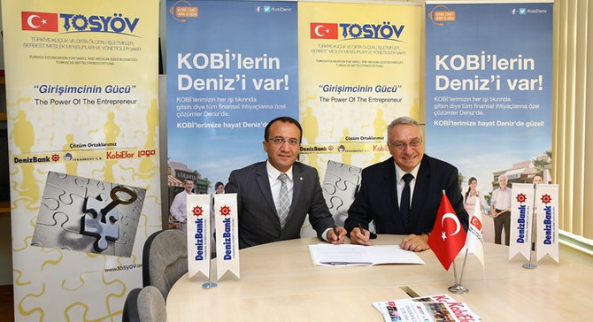 Denizbank ve Tosyöv'den KOBİ'ler için iş birliği