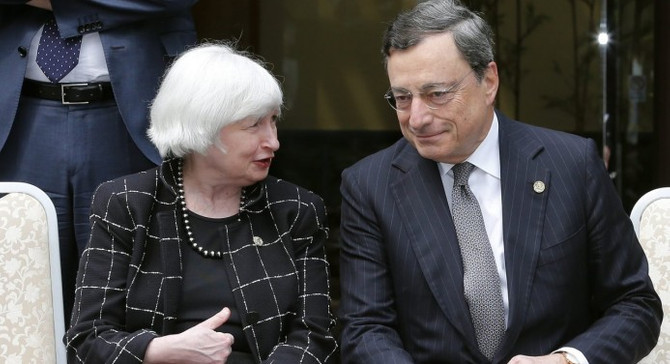 Yellen ve Draghi'nin ipucu vermesi beklenmiyor