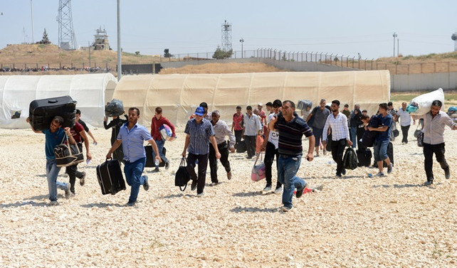 28 bin sığınmacı Suriye'ye geçti