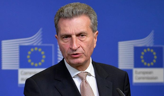 Oettinger'den Türkiye için çağrı