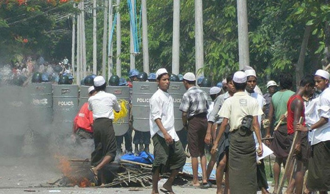 Myanmar'daki olaylarda 96 kişi öldü
