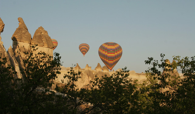 Kapadokya turizmine yerli turist dopingi