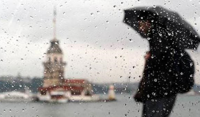 İstanbul'da öğle saatlerinden sonra yağış bekleniyor