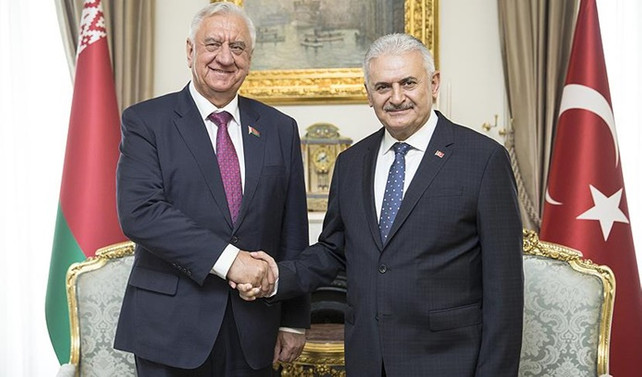 Yıldırım, Miyasnikoviç ile görüştü