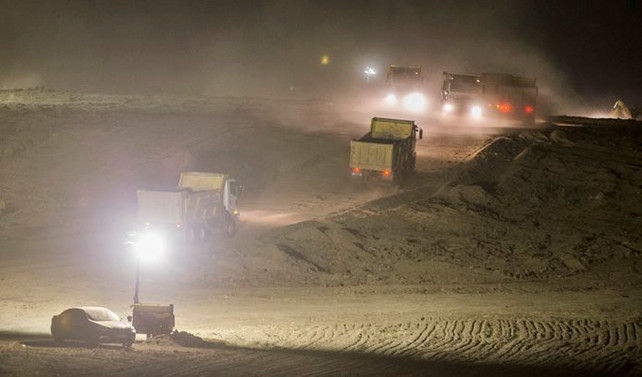 ODTÜ'de yol yapım çalışmaları başladı