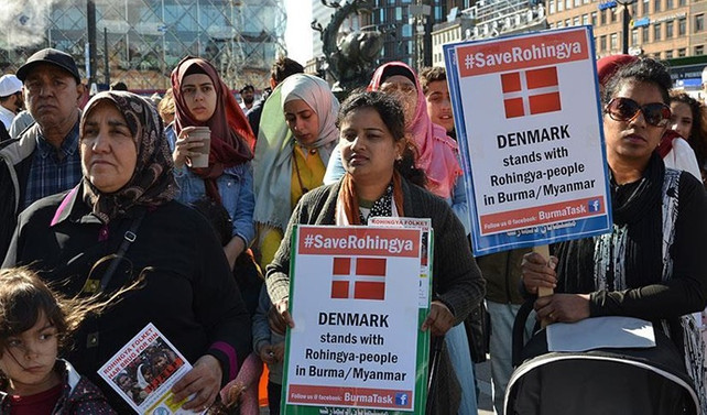 'Danimarka, Rohinga halkının yanında'
