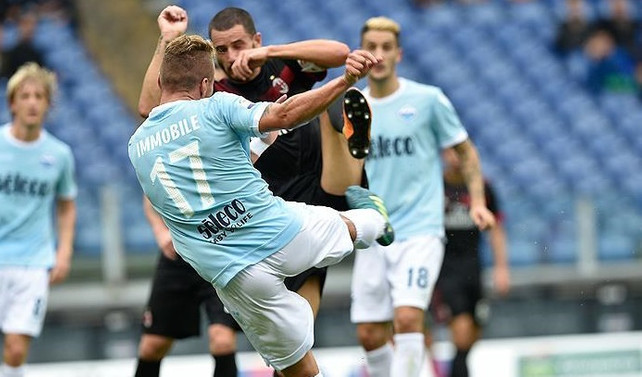 Lazio'dan Milan'a ağır darbe
