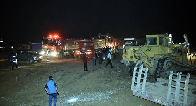 Kütahya'da orman yangını