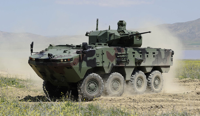 Otokar, zırhlı araç ve kule sistemiyle İngiltere'de