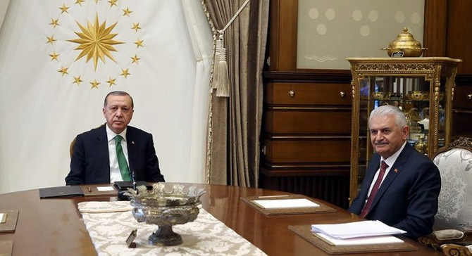 Erdoğan, Yıldırım'ı kabul etti