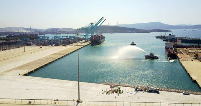 Petlim Konteyner Terminali'nde ikinci faz inşaatı bitti
