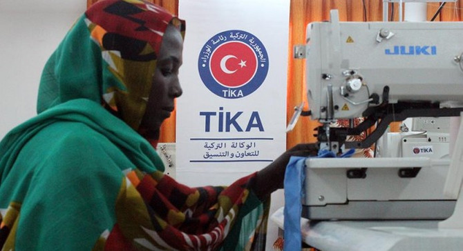 TİKA, Sudan'da tekstil atölyesi açtı