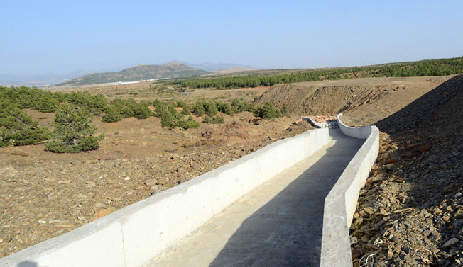 Seydişehir’de 2 Bin dekar alan suya kavuştu
