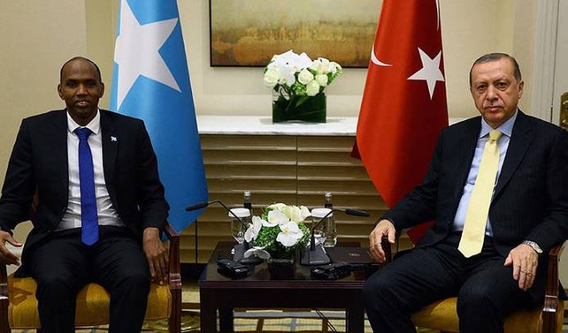 Erdoğan, Somali başbakanını kabul etti