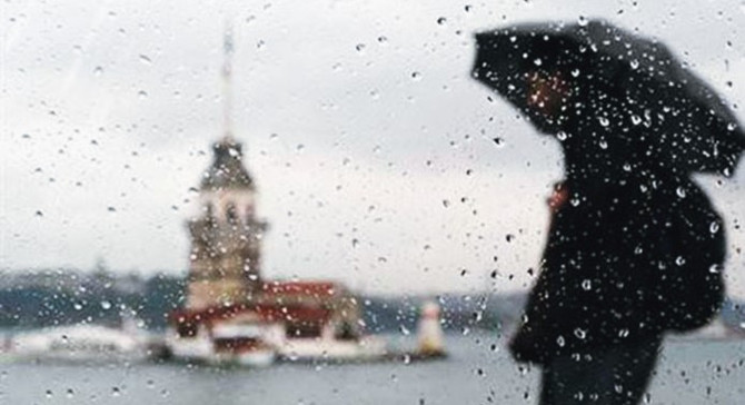 İstanbul için sağanak uyarısı