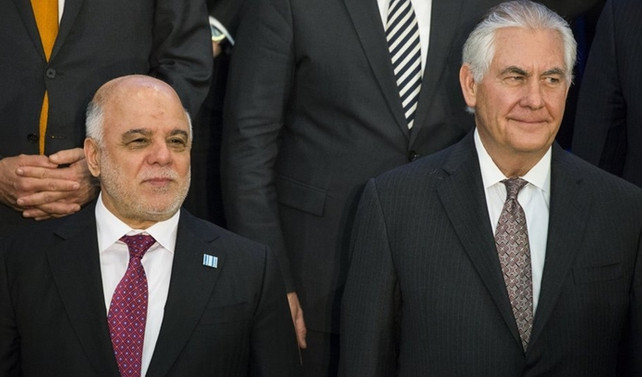 Tillerson'dan İbadi'ye destek