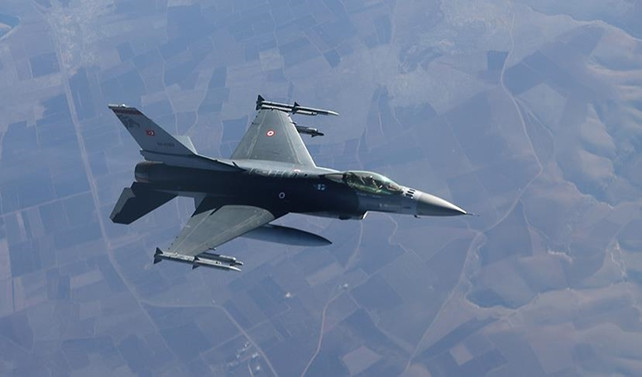 Kuzey Irak'a hava harekatı düzenlendi
