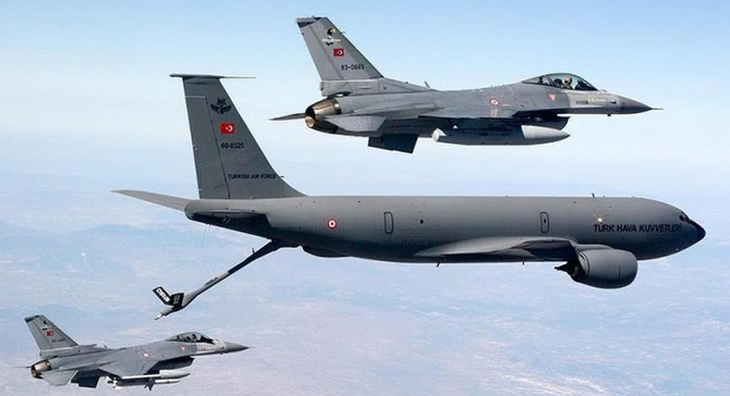 Kuzey Irak'a hava harekatı düzenlendi