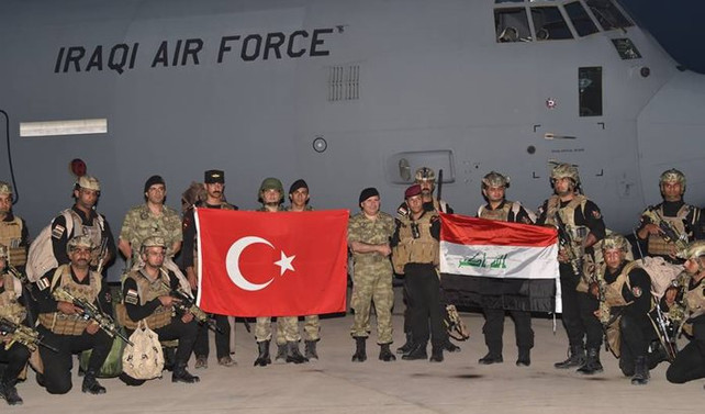 Sınırda Irak ile ortak tatbikat