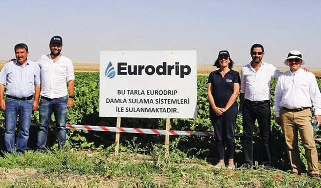 Şekerpancarında akıllı damla sulama dönemi